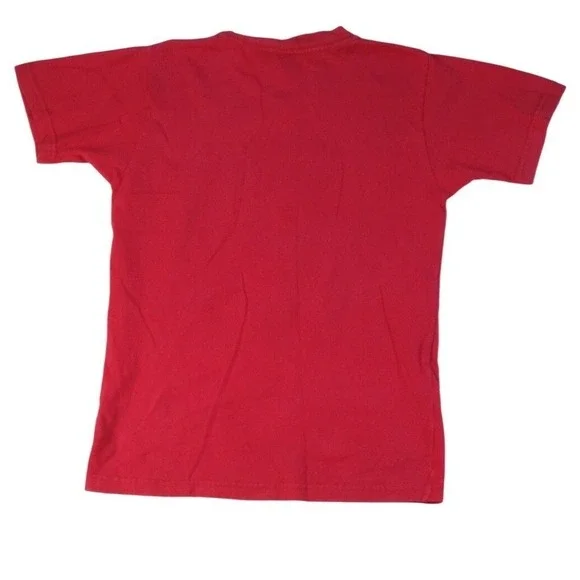 Pooh Felt a Laugh Coming On Red Graphic T Shirt Size‎ S - Picture 8 of 10